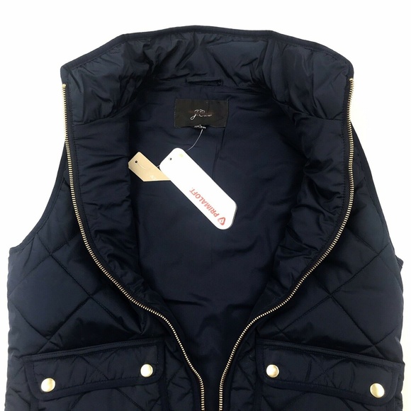 NWT J. Crew Excursion Quilted Vest Sz XS - Picture 7 of 7